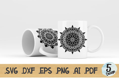 Mandala SVG Collection, Mandala Vector Pattern SVG artnoy 