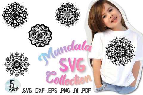 Mandala SVG Collection, Mandala Vector Pattern SVG artnoy 