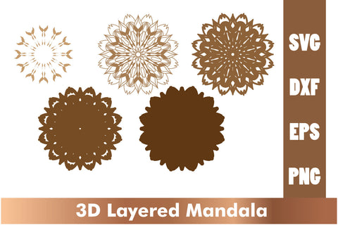 Mandala SVG, Cut File Mandala design dxf SVG artnoy 