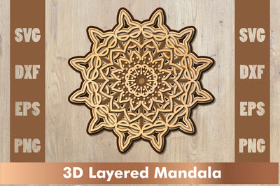Mandala SVG, Cut File Mandala design dxf SVG artnoy 