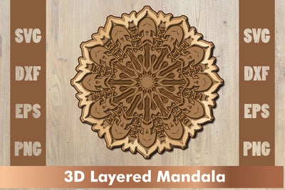 Mandala SVG, Cut File Mandala design dxf SVG artnoy 