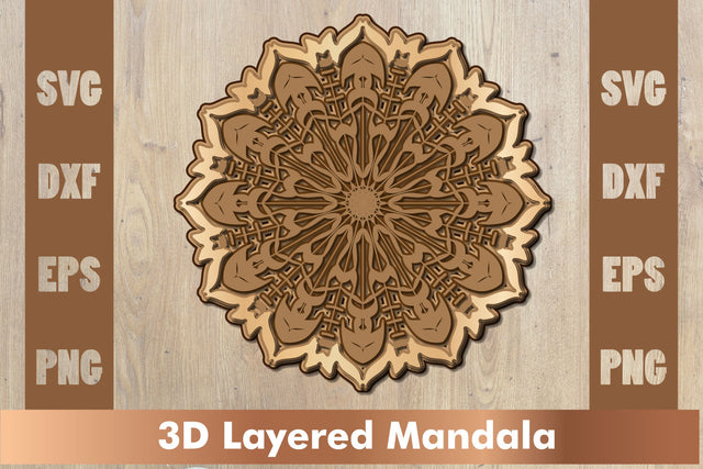 Mandala SVG, Cut File Mandala design dxf SVG artnoy 