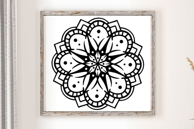 Mandala SVG Cut File SVG dapiyupi store 