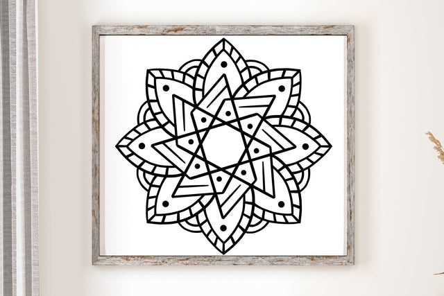 Mandala SVG Cut File SVG dapiyupi store 