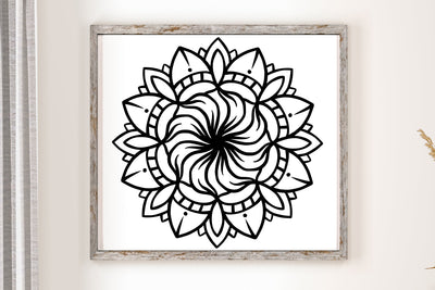 Mandala SVG Cut File SVG dapiyupi store 