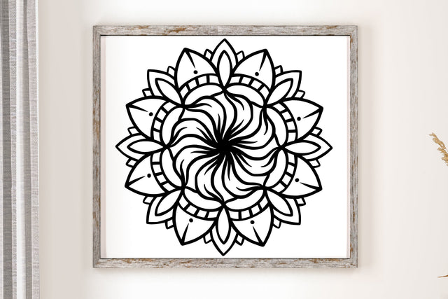 Mandala SVG Cut File SVG dapiyupi store 