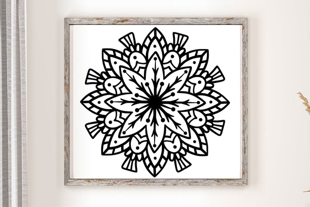 Mandala SVG Cut File SVG dapiyupi store 