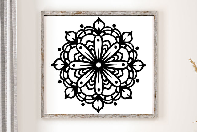 Mandala SVG Cut File SVG dapiyupi store 