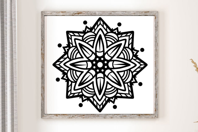 Mandala SVG Cut File SVG dapiyupi store 
