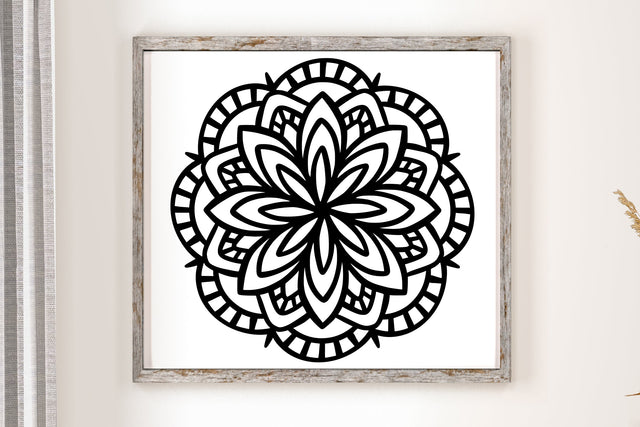 Mandala SVG Cut File SVG dapiyupi store 