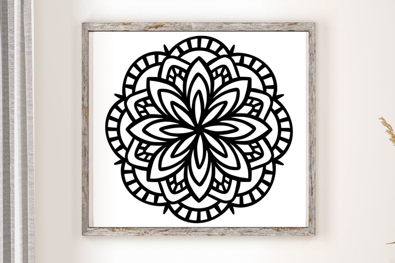 Mandala SVG Cut File SVG dapiyupi store 