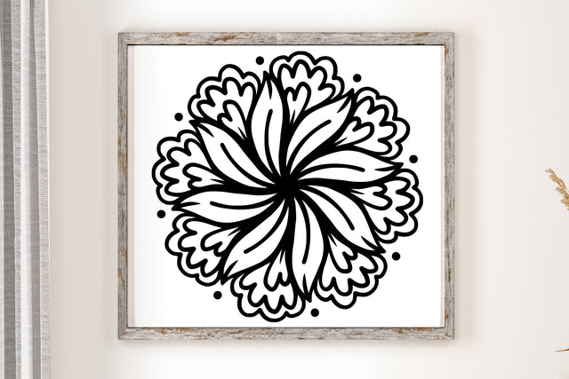 Mandala SVG Cut File SVG dapiyupi store 