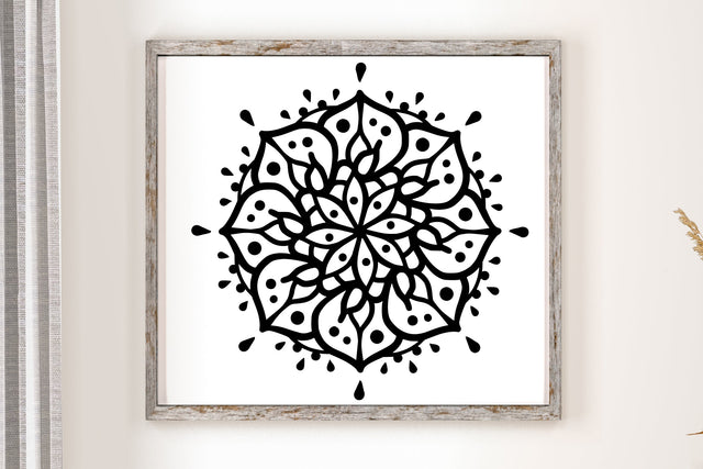 Mandala SVG Cut File SVG dapiyupi store 