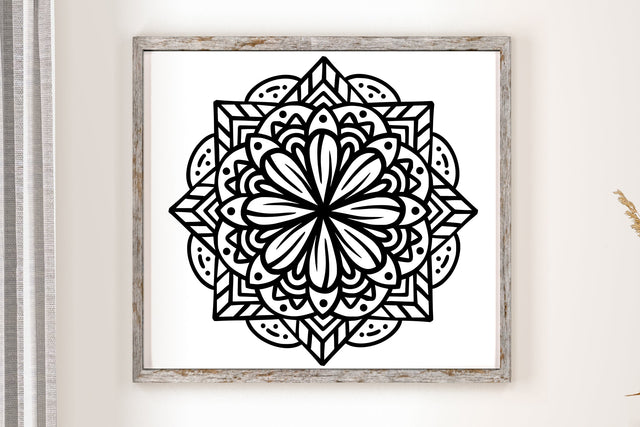 Mandala SVG Cut File SVG dapiyupi store 