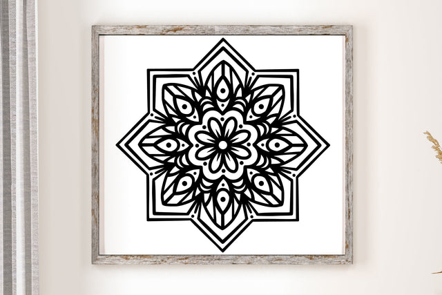 Mandala SVG Cut File SVG dapiyupi store 
