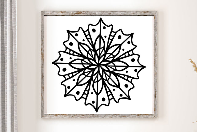 Mandala SVG Cut File SVG dapiyupi store 