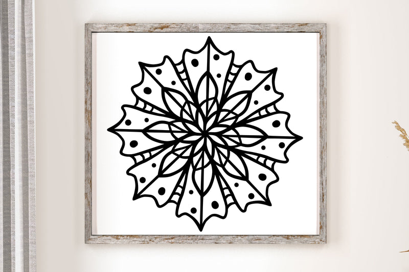 Mandala SVG Cut File SVG dapiyupi store 