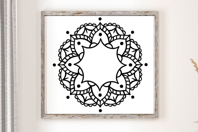 Mandala SVG Cut File SVG dapiyupi store 