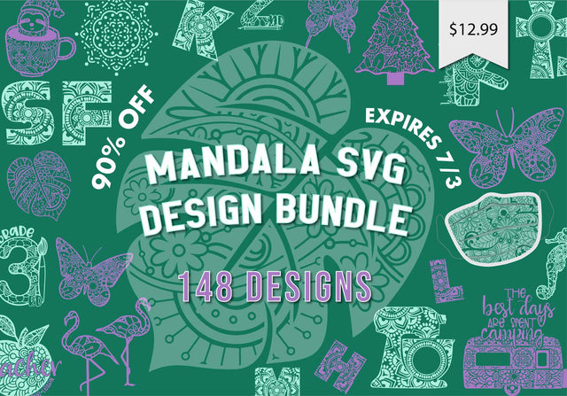 Mandala SVG Design Bundle Bundle So Fontsy Design Shop 