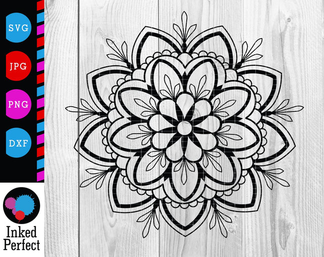 Mandala SVG Inked Perfect 