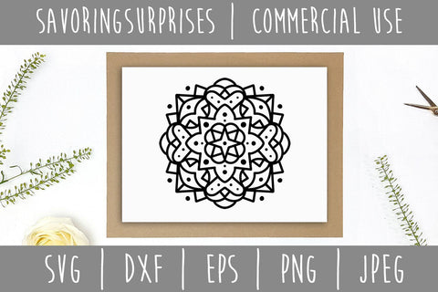 Mandala SVG SavoringSurprises 