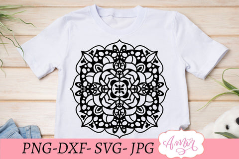Mandala SVG, simple mandala svg SVG Amorclipart 