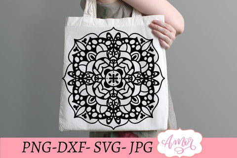 Mandala SVG, simple mandala svg SVG Amorclipart 