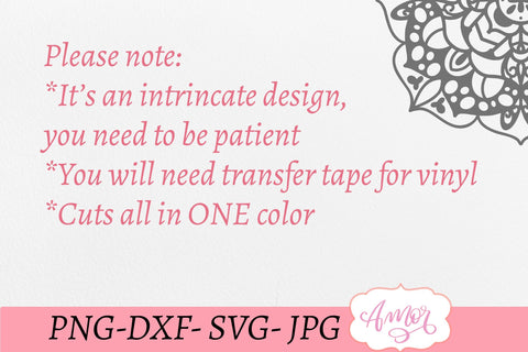 Mandala SVG, simple mandala svg SVG Amorclipart 