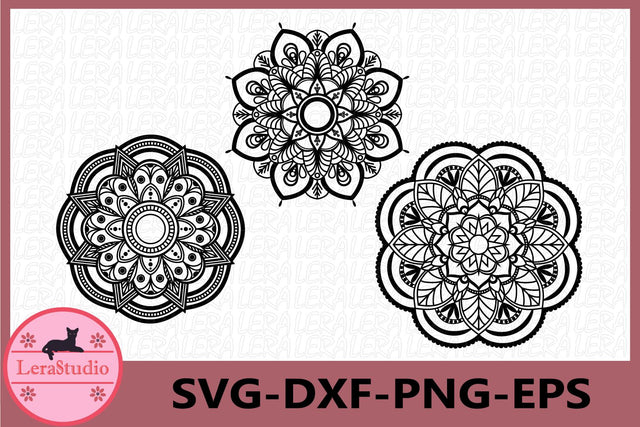 Mandala svg SVG Lerastudio 