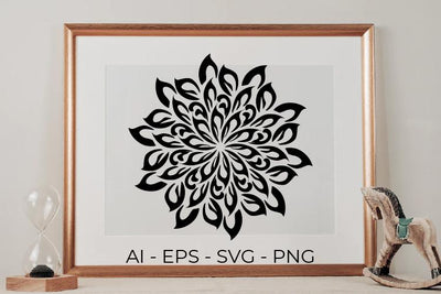 Mandala SVG SVG Masyafi Studio 