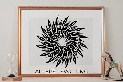 Mandala SVG SVG Masyafi Studio 