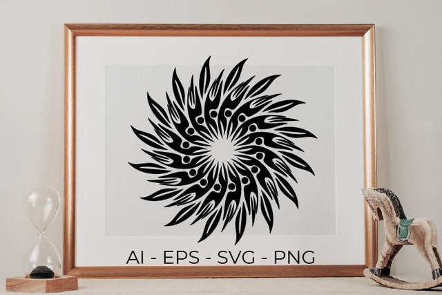 Mandala SVG SVG Masyafi Studio 