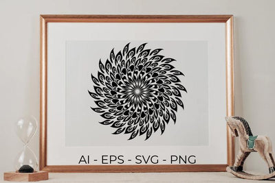Mandala SVG SVG Masyafi Studio 