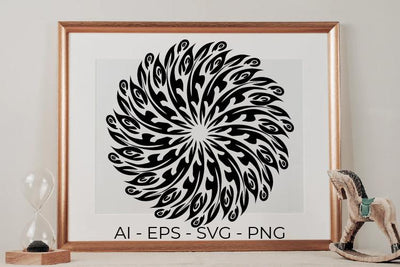 Mandala SVG SVG Masyafi Studio 
