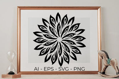 Mandala SVG SVG Masyafi Studio 