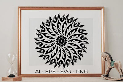 Mandala SVG SVG Masyafi Studio 