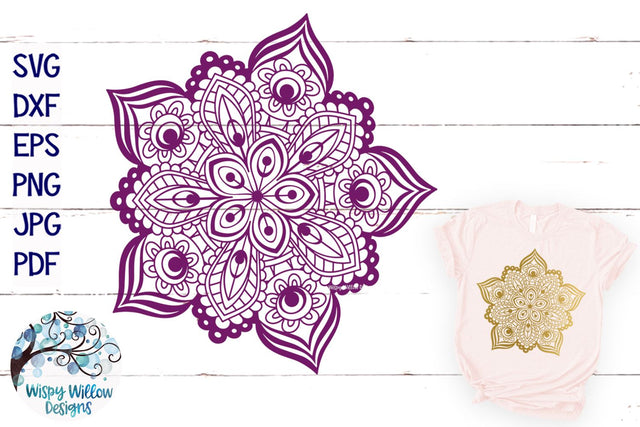 Mandala SVG SVG Wispy Willow Designs 