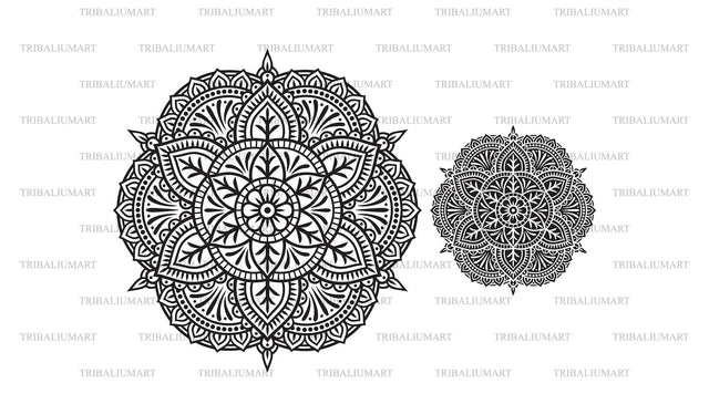 Mandala SVG TribaliumArtSF 