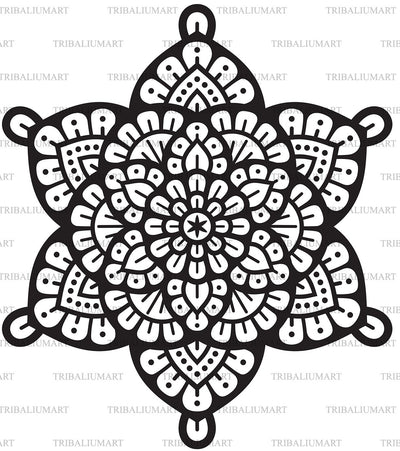 Mandala SVG TribaliumArtSF 