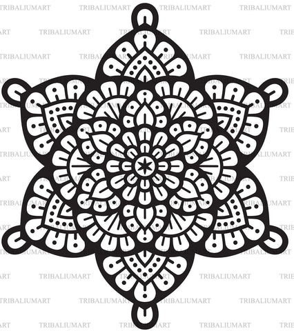 Mandala SVG TribaliumArtSF 
