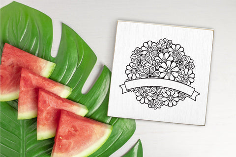 Mandala SVG, Valentines Day SVG, Flower Mandala SVG. SVG Elinorka 