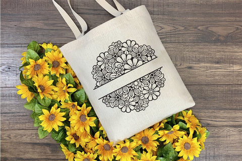 Mandala SVG, Valentines Day SVG, Flower Mandala SVG. SVG Elinorka 