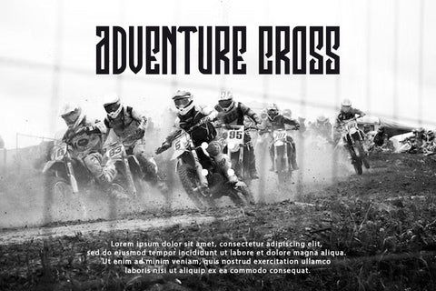 Mandalika - Display Condensed Font Font Masyafi Studio 