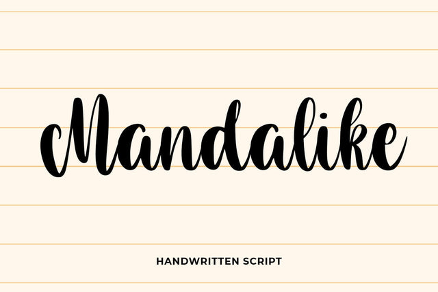 Mandalike Font Abo Daniel Studio 
