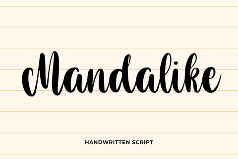 Mandalike Font Abo Daniel Studio 
