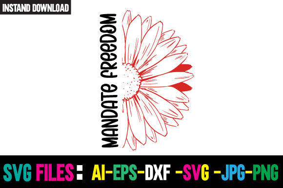 Mandate Freedom SVG Cut File SVG Newmockups 