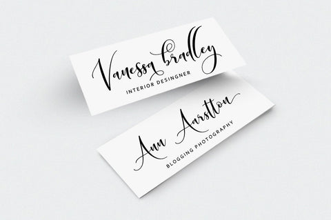 Mandevilla Script Font Zane Studio55 