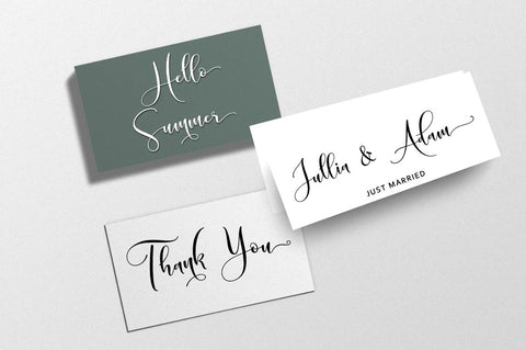 Mandevilla Script Font Zane Studio55 