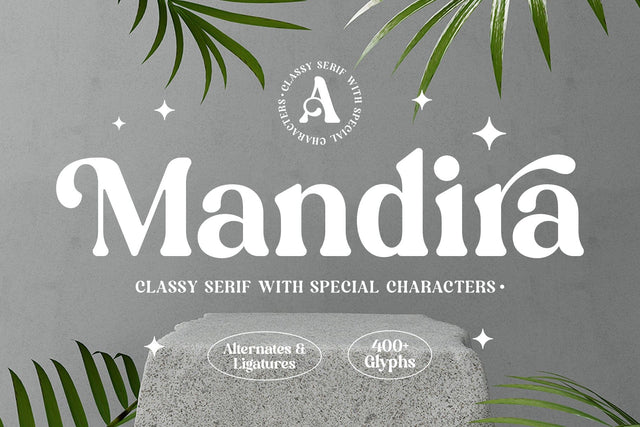 Mandira – Elegant Serif Font Arterfak Project 