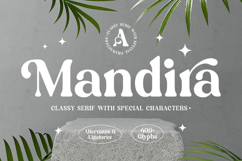 Mandira – Elegant Serif Font Arterfak Project 